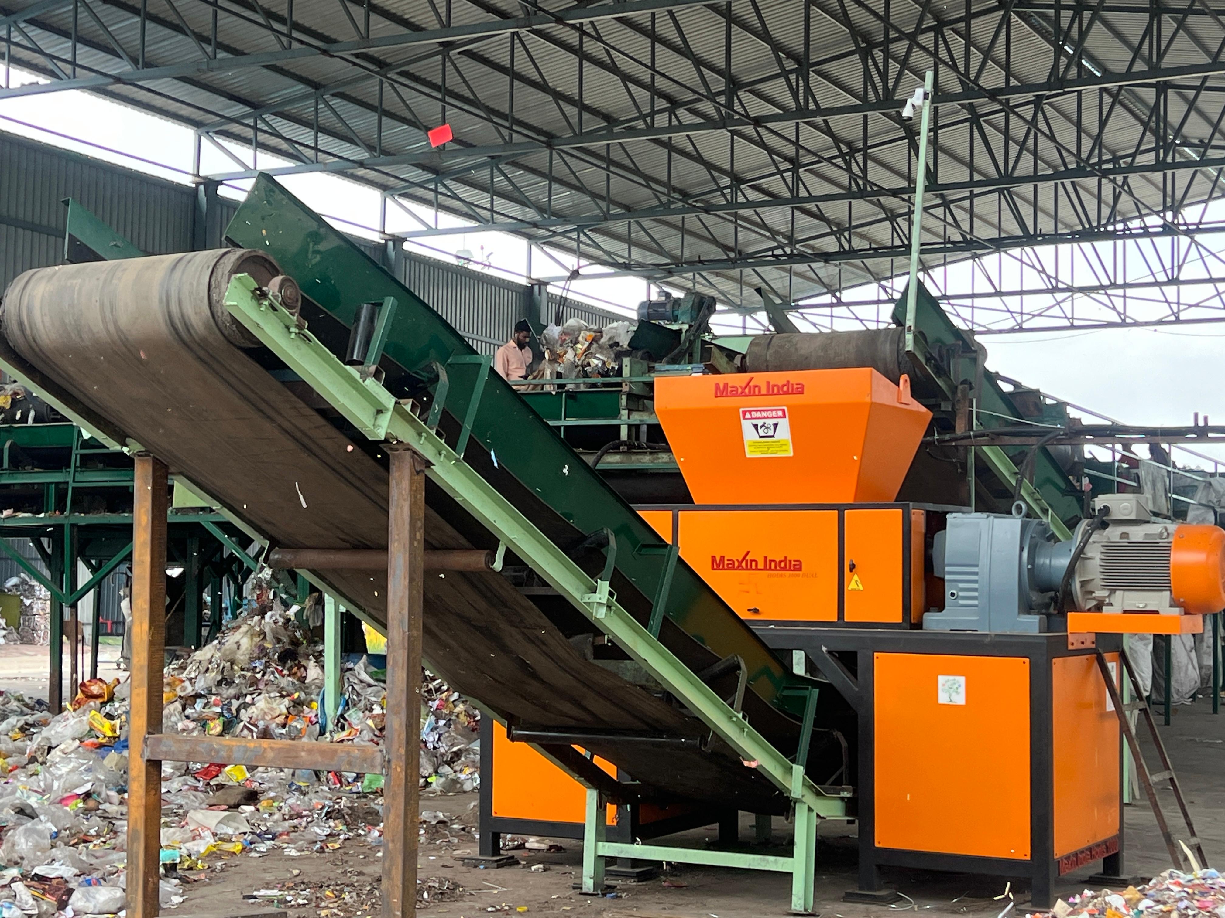Biomedical Waste Shredder Processing