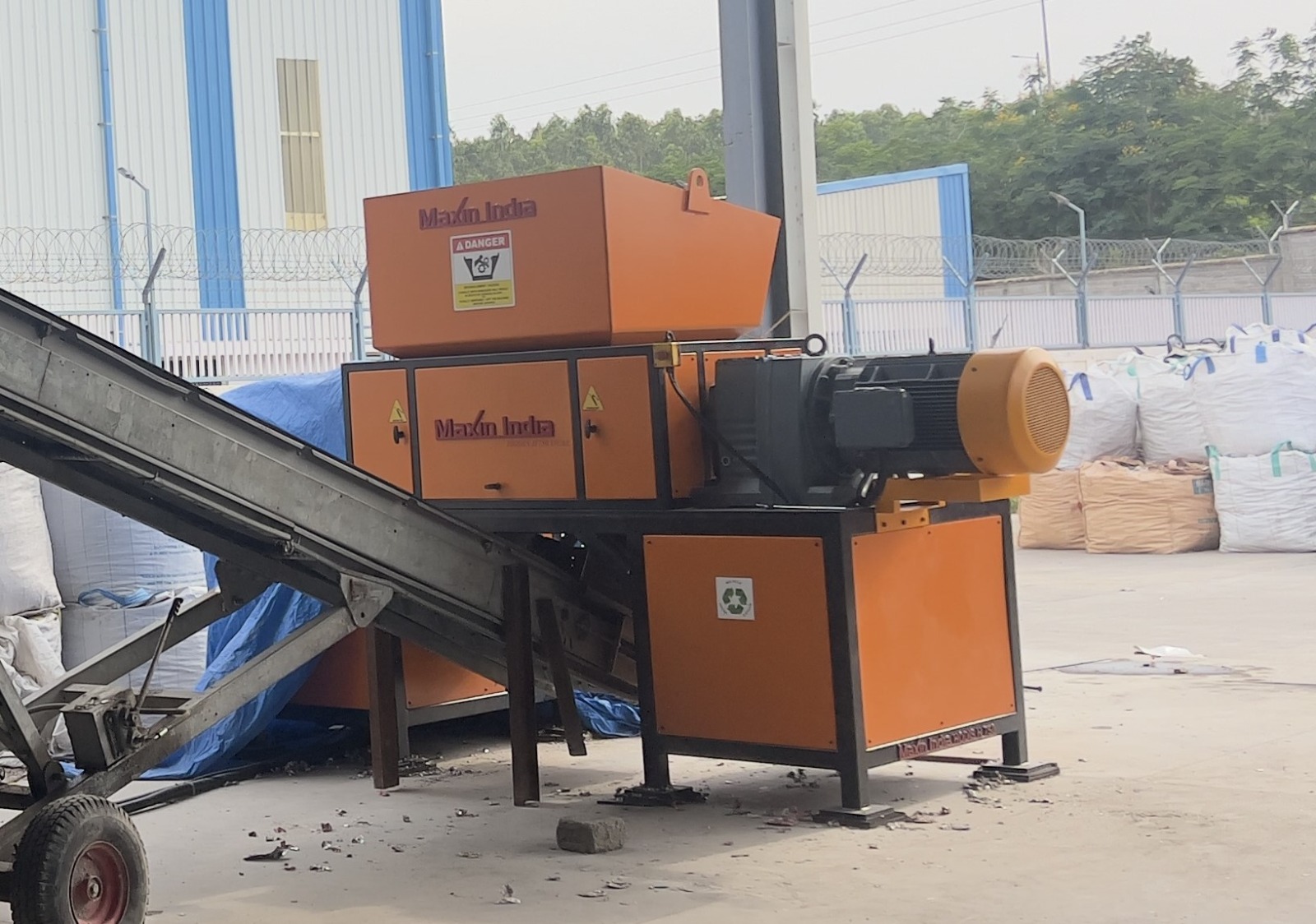 🔥 ANOTHER SUCCESSFUL METAL SHREDDER INSTALLATION BY MAXIN INDIA!