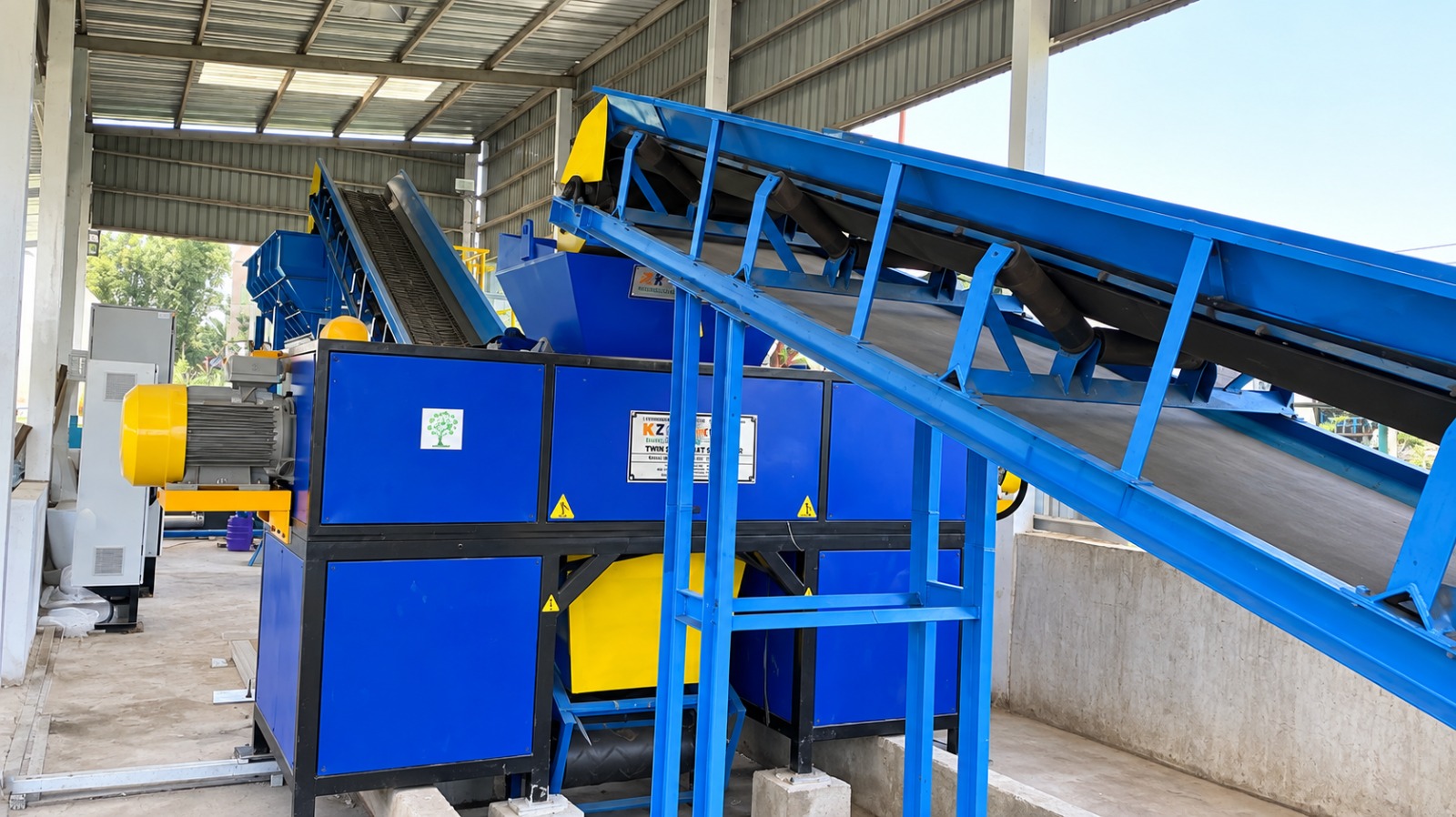 🌴♻️ SUCCESSFULLY INSTALLED IN INDONESIA | HEAVY-DUTY PALM WASTE SHREDDER MACHINE | MAXIN INDIA