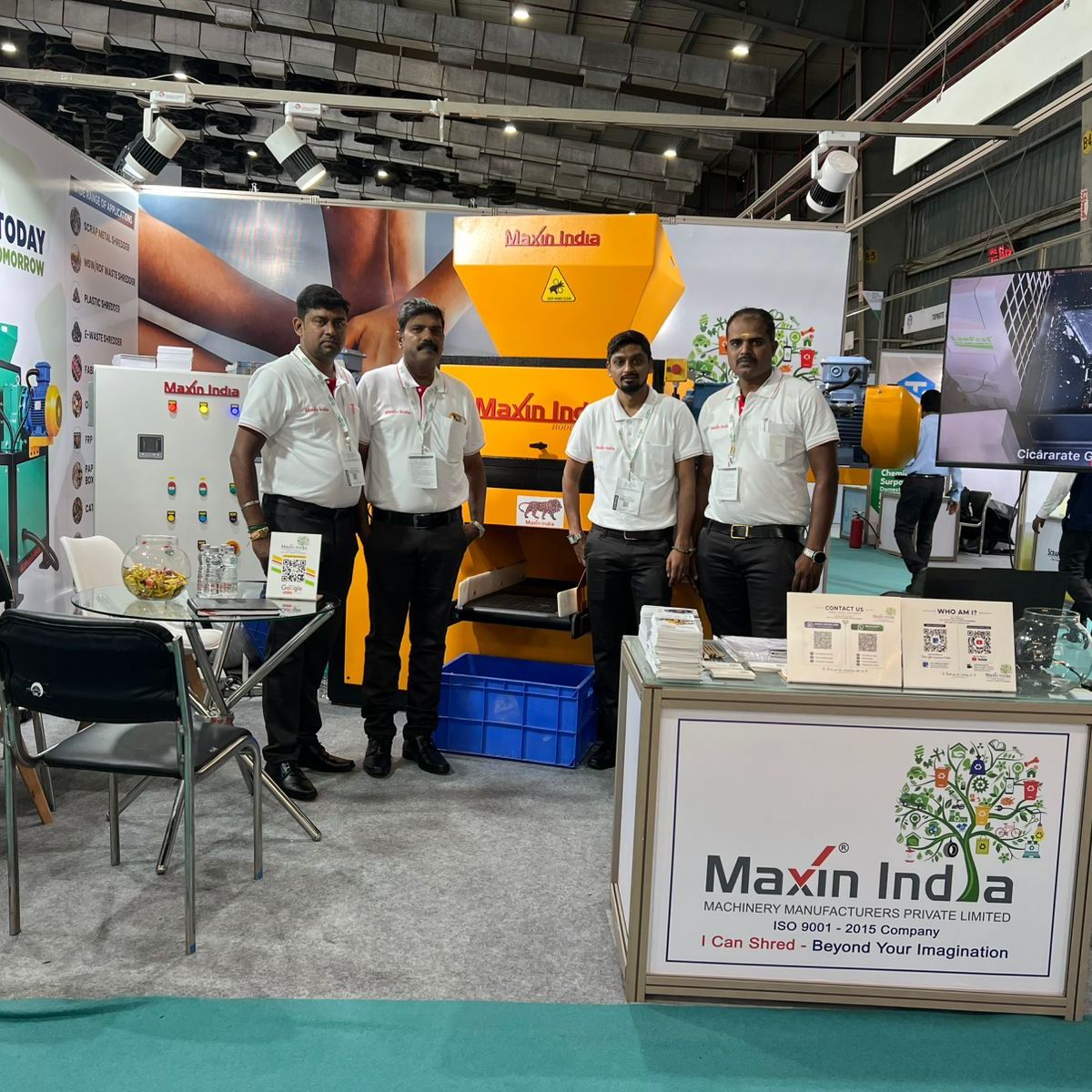 ♻️⚙️ WE ARE LIVE AT Bharat Recycling Show 2026, MUMBAI! | Meet MAXIN INDIA at Stall B315