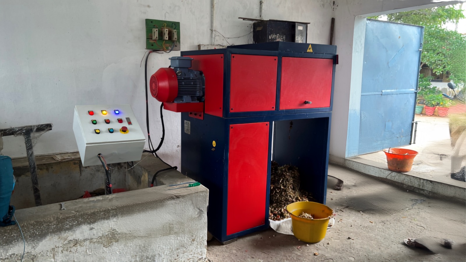 ♻️ MAXIN INDIA | Successfully Installed Organic Waste Shredding Machine at Vellore City Municipal Corporation